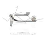 Pont / Support de garde-boue avant Chrom pour Peugeot 103 MVL Evo / Vogue ( Version2)