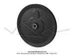 Poulie (Plateau) tle noire - pignon soud - 11 dents - Import Chine - pour Mobylette Motobcane Motoconfort MBK 40 / 50 / 88 / 51
