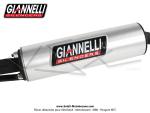 Pot d'chappement Giannelli Black Gun - Noir mat / Cartouche Alu pour Peugeot 103 SPX / RCX