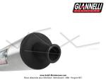 Pot d'chappement Giannelli Black Gun - Noir mat / Cartouche Alu pour Peugeot 103 SPX / RCX