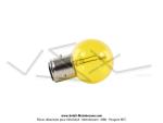 Ampoule jaune 12v 25w/25w 3 ergots (BA21D)