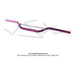 Guidon de cross aluminium anodis violet 22