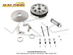 Variateur Malossi Variotop - Montage invers - Grande plage 115mm Comptition - Sans fonction embrayage - pour Mobylette Motobcane / MBK 51 (AV10)