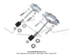 Pot d'chappement  pompe - OverB - KT70 - Chrom - Complet - pour mobylette Motobcane / MBK 51 - (Article non homologu - Interdit sur voie publique - Rserv  la comptition sur terrain priiv)