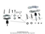 Pot d'chappement  Pompe OverB KT70 - Chrom - Complet - pour mobylette Peugeot 103 (Article non homologu - Interdit sur voie publique - Rserv  la comptition sur terrain priv)