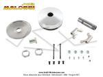 Variateur Malossi Variotop - Montage normal - Grande plage 115mm Comptition - Sans Embrayage - pour Peugeot 103 SP / MVL / Vogue