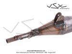Corps de pot d'chappement VSX Racing G1 1989 - Roul / Soud - pour Peugeot 103 SPX / RCX (...) (Article non homologu - Interdit sur voie publique - Rserv  la comptition sur terrain priv)