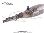 Corps de pot d'chappement type  NINJA  - G1 Carte Noire - pour Peugeot 103 SPX / RCX (...) (Article non homologu - Interdit sur voie publique - Rserv  la comptition sur terrain priv)