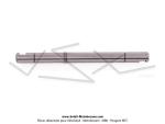 Axe de pdalier pour Mobylette Motobcane MBK AV89 (lisse)