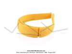 Cercle de pantalon pour cyclistes - Jaune (x1 pc)