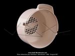 Capot volant magntique Blanc pour SoleX (Hongrie)