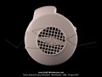Capot volant magntique Blanc pour SoleX (Hongrie)