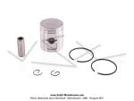 Cylindre / Piston - OverB - 40 - Grandes Ailettes -  Polygonal  - pour Peugeot 103 SP / MVL / SPX / RCX (...)