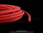 Fil bougie - Rouge - 6mm - PAVSE France (Rouleau de 5 mtres)
