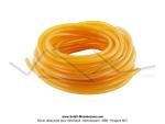 Durite essence / huile / lave-glace - Elastomre PVC - Jaune - 5x8.6mm (Rouleau de 10 mtres)