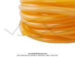 Durite essence / huile / lave-glace - Elastomre PVC - Jaune - 5x8.6mm (Rouleau de 10 mtres)