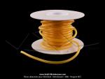 Durite essence / huile / lave-glace - Elastomre PVC - Jaune - 2,5x5mm - PAVESE FRANCE (Rouleau de 10 mtres) (Livre sur bobine carton)