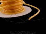 Durite essence / huile / lave-glace - Elastomre PVC - Jaune - 2,5x5mm - PAVESE FRANCE (Rouleau de 10 mtres) (Livre sur bobine carton)