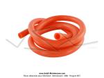 Durite essence - PVC - Orange Opaque - 7 x 11 - PAVSE France (le mtre)
