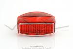 Cabochon de feu rouge type MALY Junior  662 