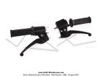 Kit poigne de gaz (acclrateur) + leviers de freins + leviers starter et dcompresseur pour Mobylette Peugeot 103 SP MVl Vogue ancien modle