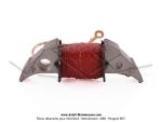 Bobine d'allumage interne Basse Tension rouge (Induit d'excitation) Novi Import 25240 pour Mobylette Motobcane Motoconfort MBK (AV7/AV10)