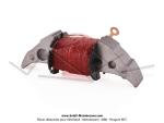 Bobine d'allumage interne Basse Tension rouge (Induit d'excitation) Novi Import 25240 pour Mobylette Motobcane Motoconfort MBK (AV7/AV10)