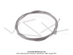 Cble de gaz (acclrateur) / dcompresseur - 12/10 - 19 fils - Tonneau 5x7 - Lg. 1.20m  - pour Peugeot 101 / 102 / 103 / 104 / 105 (...)