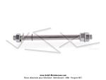Axe de roue Arrire complet 12x100x185 pour Peugeot 103