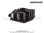 Culasse + Joint de culasse torique - Doppler Open 39 - 50cc - AC - Alu CNC - pour Mobylette Motobcane / MBK 41 / 51 / 881 (AV10)