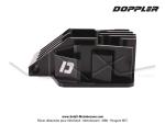 Culasse + Joint de culasse torique - Doppler Open 39 - 50cc - AC - Alu CNC - pour Mobylette Motobcane / MBK 41 / 51 / 881 (AV10)