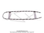 Porte-bagage Torsad Chrom pour Peugeot 103 MVL