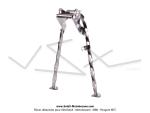 Bquille centrale - Torsade - Chrome - Lg. 285mm - pour Peugeot 103 SP / MVL