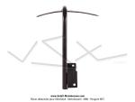 Pont / Support de garde-boue avant Noir pour Peugeot 103 MVL Evo / Vogue ( Version2)