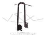 Pont / Support de garde-boue avant Noir pour Peugeot 103 MVL Evo / Vogue ( Version2)