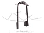 Pont / Support de garde-boue avant Noir pour Peugeot 103 MVL Evo / Vogue ( Version2)