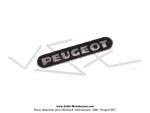 Autocollant de poigne de frein CLB - Noir / Chrome -  PEUGEOT  - pour Peugeot 101 / 102 / 103 / 104 / 105 / GT10 / GL10 (...)