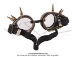 Lunettes de protection Moto  pics couleur Vert ancien