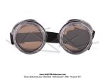 Lunettes de protection Moto couleur Silver