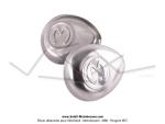 Portires de bote  outils - Aluminium - Ovales - pour Mobylette Motobcane / Motoconfort Mobylette AV75 / AV76 / AV78 / AV79