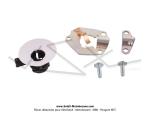 Support + Porte-ampoule + Parabole de clignotant pour Mobylettes Motobcane / Motoconfort / MBK 40 / 50 / 51 / 88 / 89 / 92 / SP92 / SP93 / SP94TT / 99Z (...)