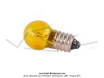Ampoule  vis 6v 6w (E10) - Jaune - de phare avant pour SoleX / Mobylette Motobcane / Motoconfort / MBK / Peugeot