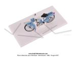 Miniature Mobylette Motobcane AV88 Bleue ch.1/18e Norev