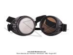 Lunettes de protection Moto couleur Noire