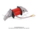 Bobine d'allumage interne Basse Tension rouge (Induit d'excitation) pour Mobylette Motobcane Motoconfort MBK 40 / 50 / 51 / 88 (...) (AV7 / AV10)