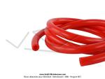 Durite essence - PVC - Rouge Opaque - 4 x 7.5 - PAVSE France (le mtre)