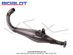 Corps de pot d'chappement BIDALOT - Racing Rplica - pour Mobylette Motobcane / MBK 51 / 88 (AV7 / AV10)