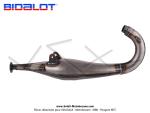 Corps de pot d'chappement BIDALOT - Racing Rplica - pour Mobylette Motobcane / MBK 51 / 88 (AV7 / AV10)