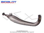 Corps de pot d'chappement BIDALOT - Racing Rplica - pour Peugeot 103 SPX / RCX