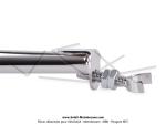 Barre de renfort double Racing chrome EBR pour Peugeot 103 SP / MVL / Vogue